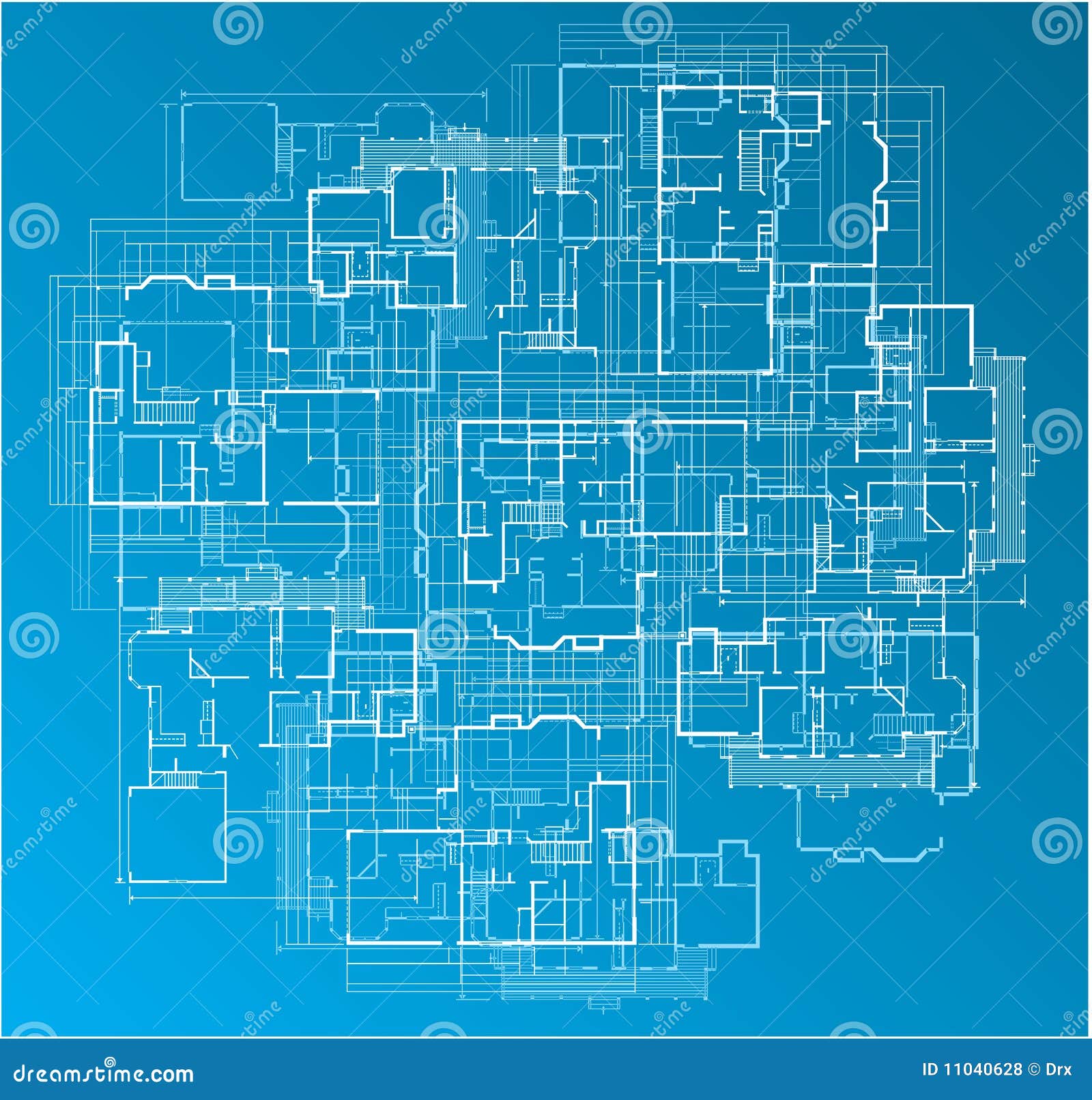 3d Building Blueprint Building blueprint