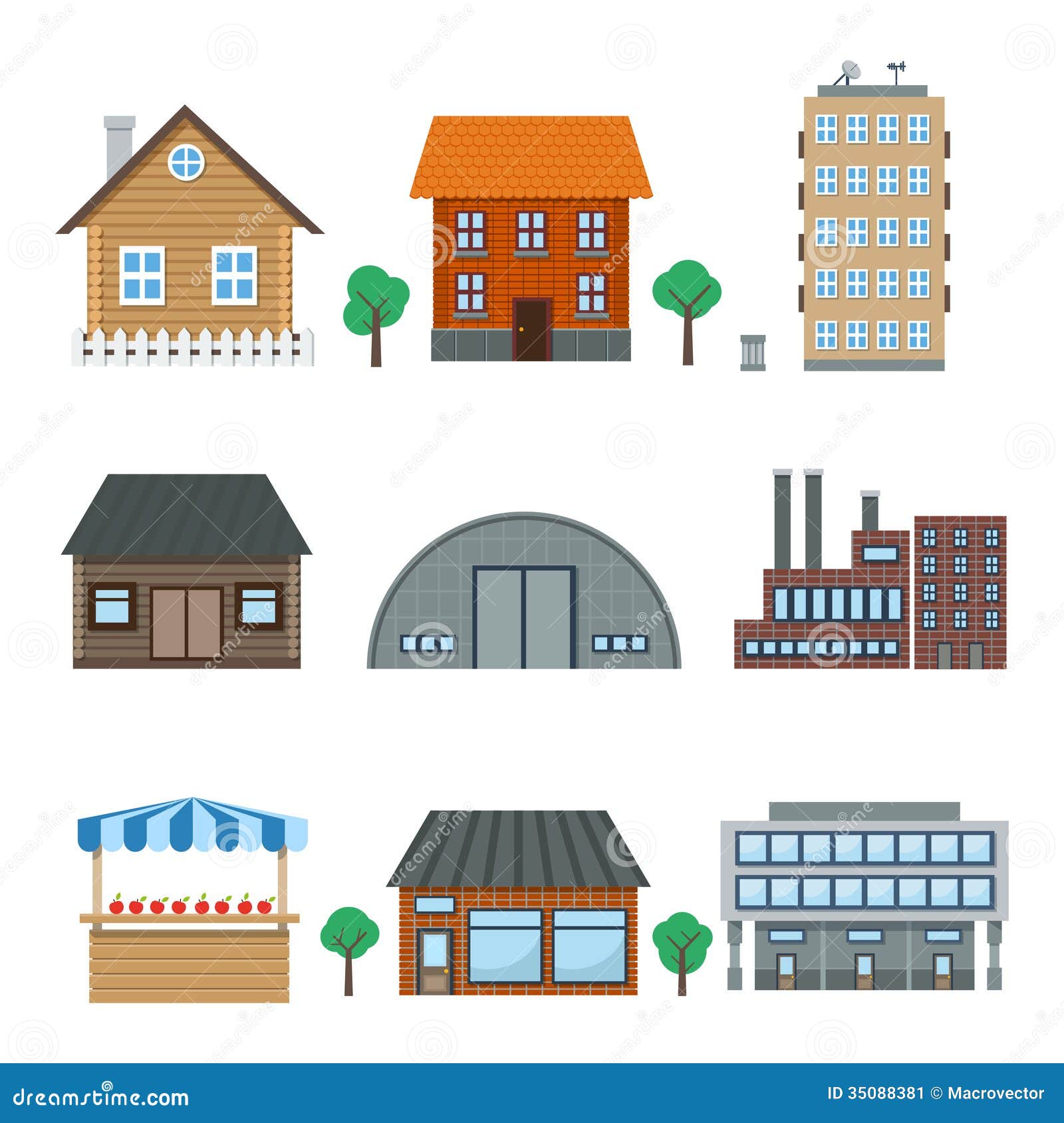 clipart building vector - photo #15