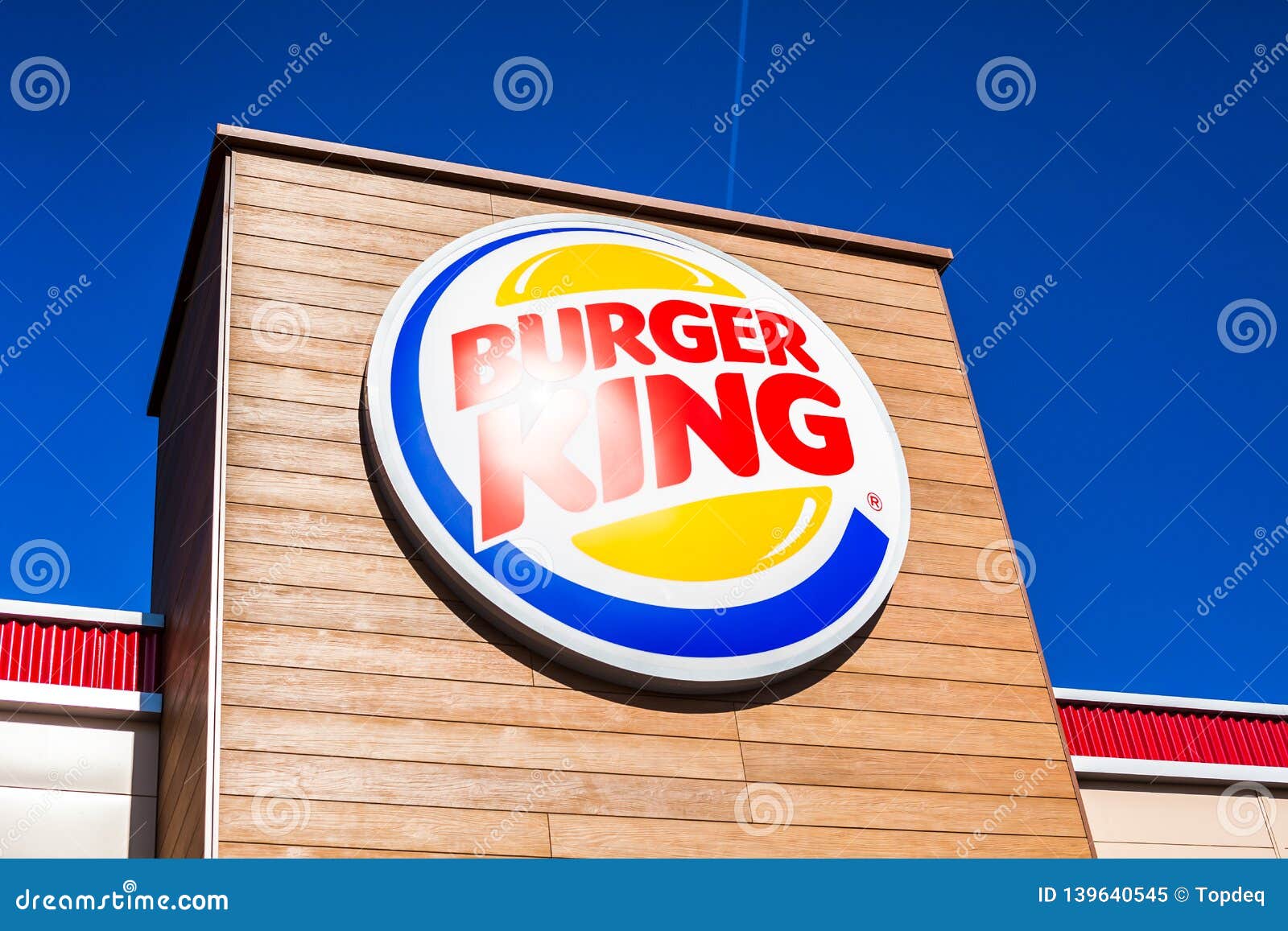 Burger King Fast Food Restaurant Logo Editorial Image Image Of