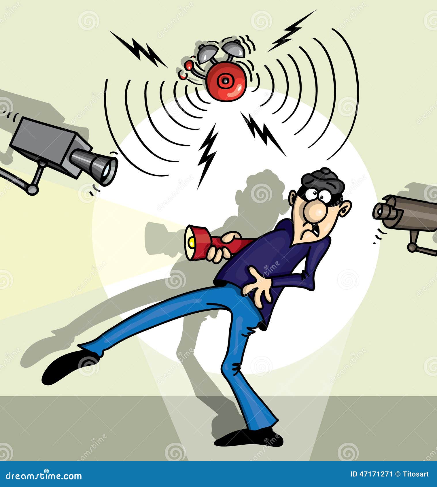 free clip art cartoon burglar - photo #46