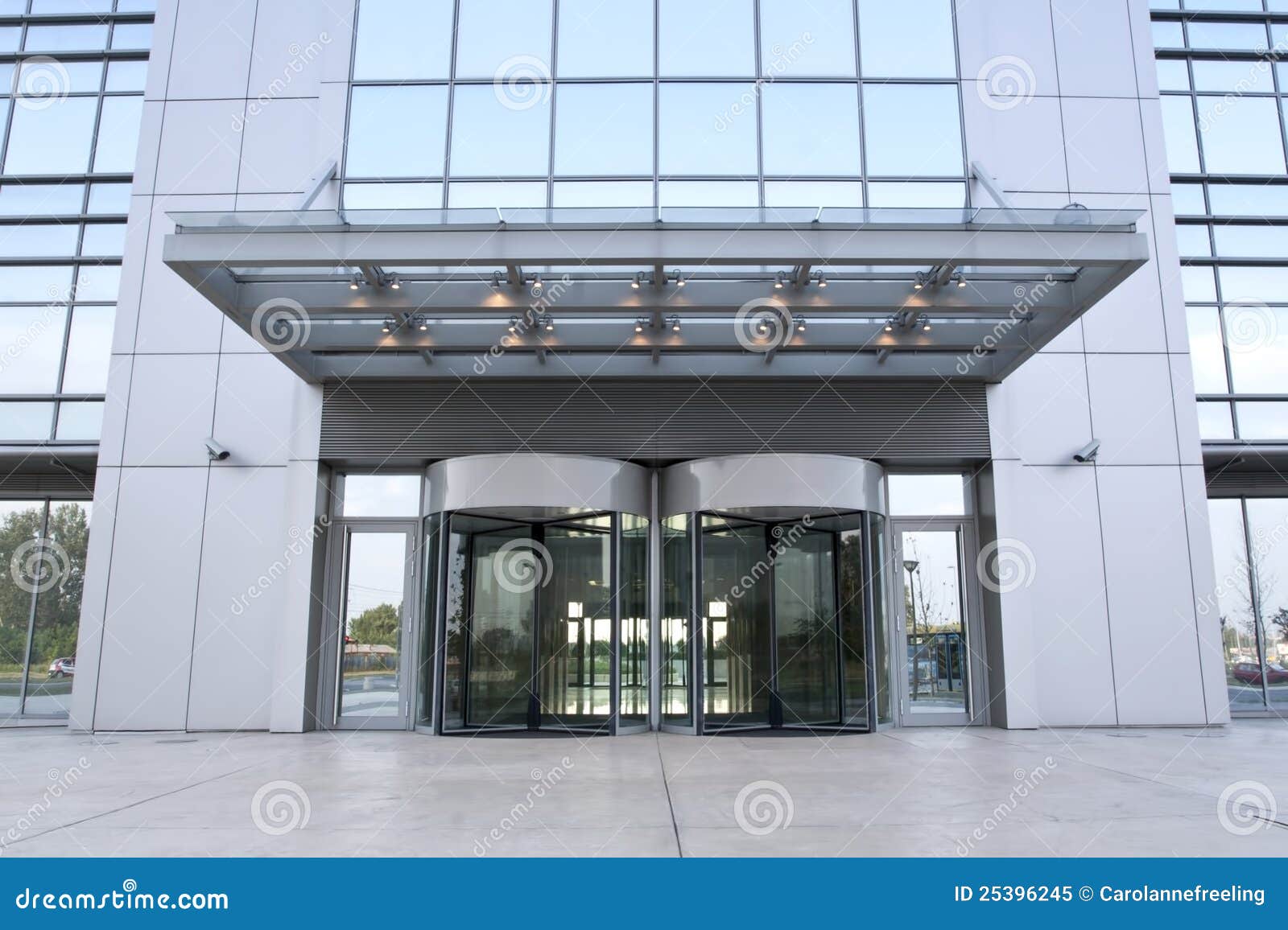 Business Building Entrance Royalty Free Stock Photo - Image: 25396245
