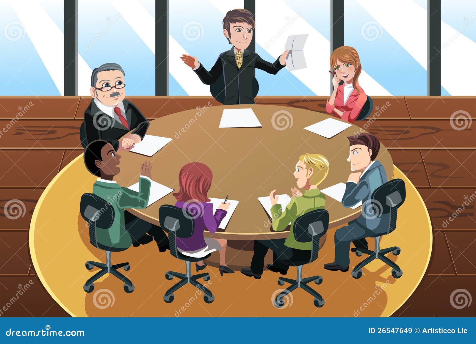 free clipart business meeting - photo #32