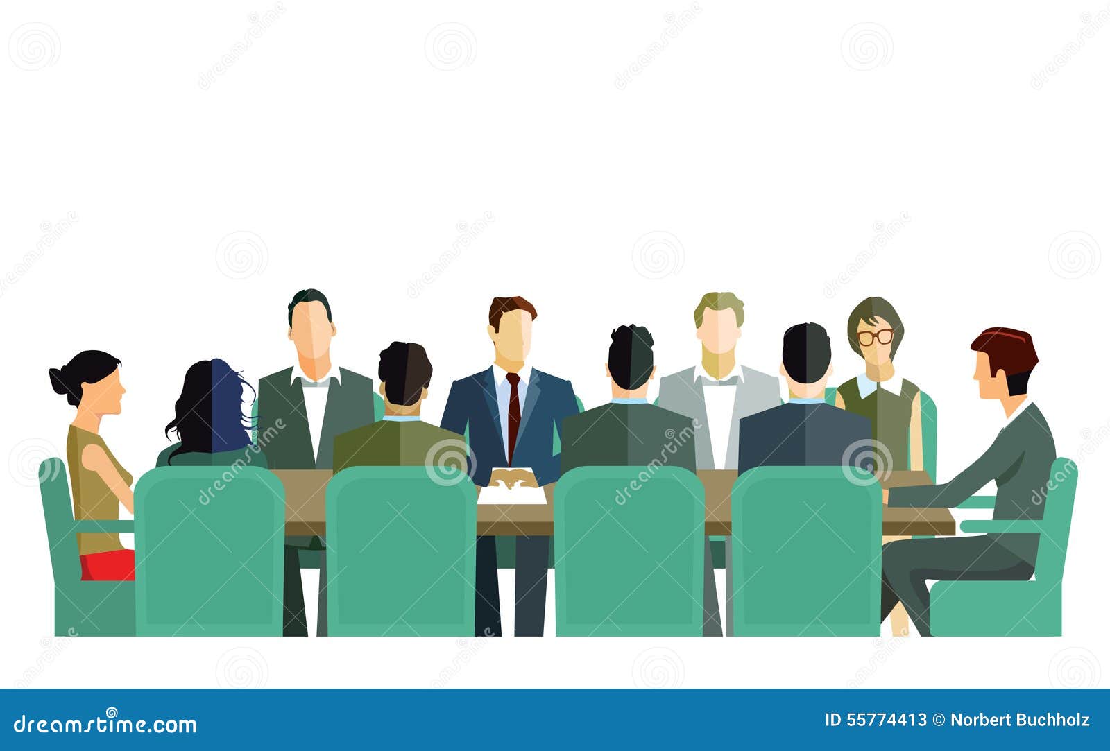 Business Meeting Stock Photo - Image: 55774413