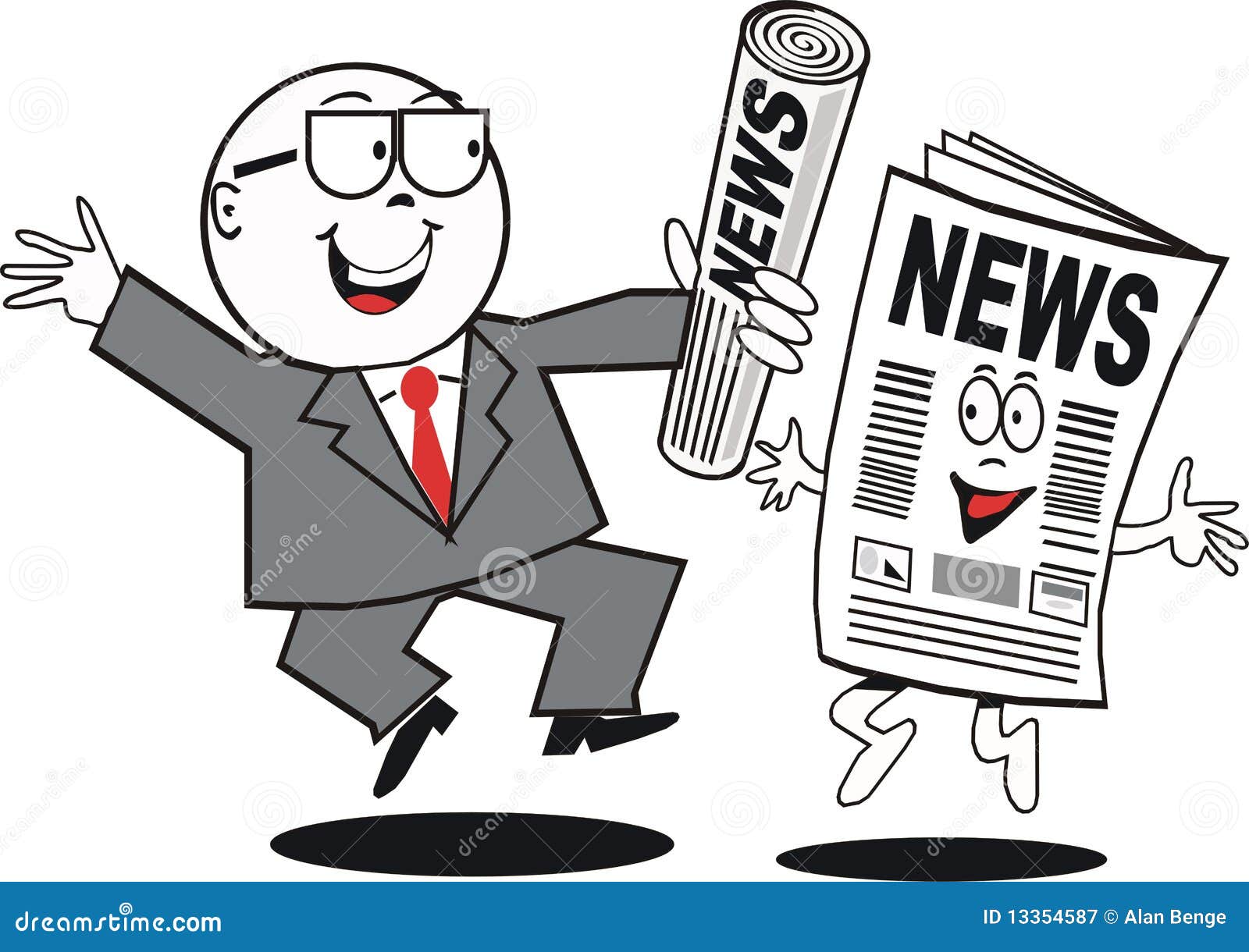 newspaper animated clip art - photo #23