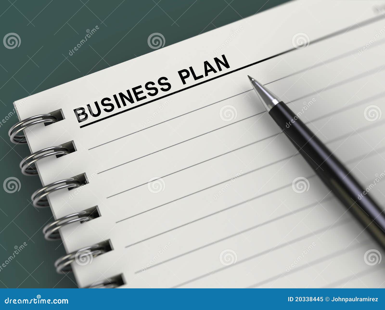 business plan notebooks