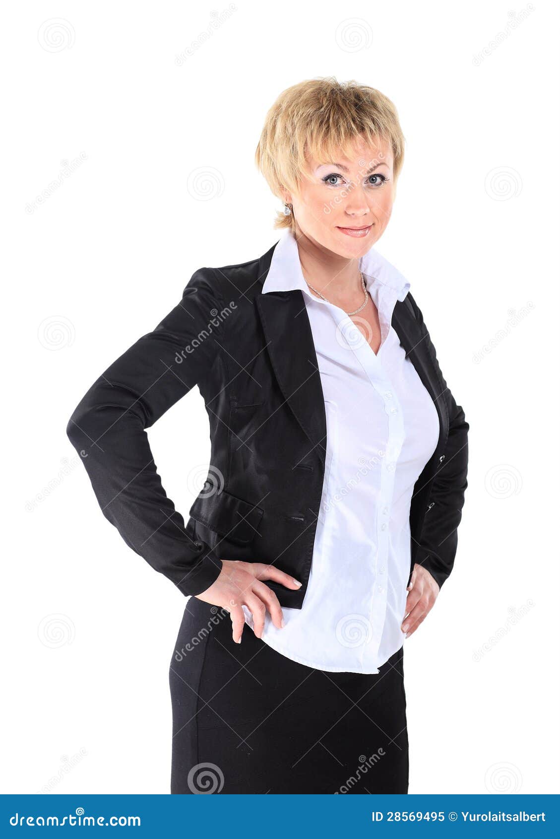 Business Woman In Her 40s Royalty Free Stock Photo - Image: 28569495