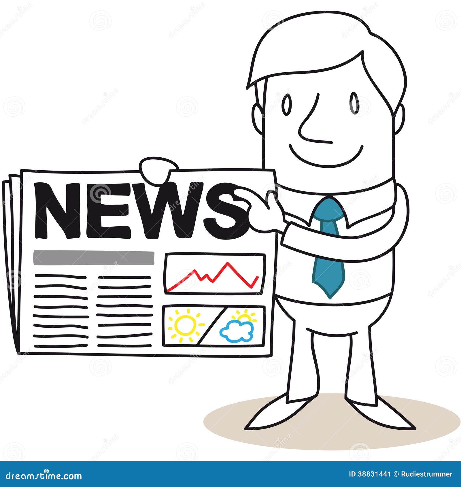 newspaper cartoon clipart - photo #39