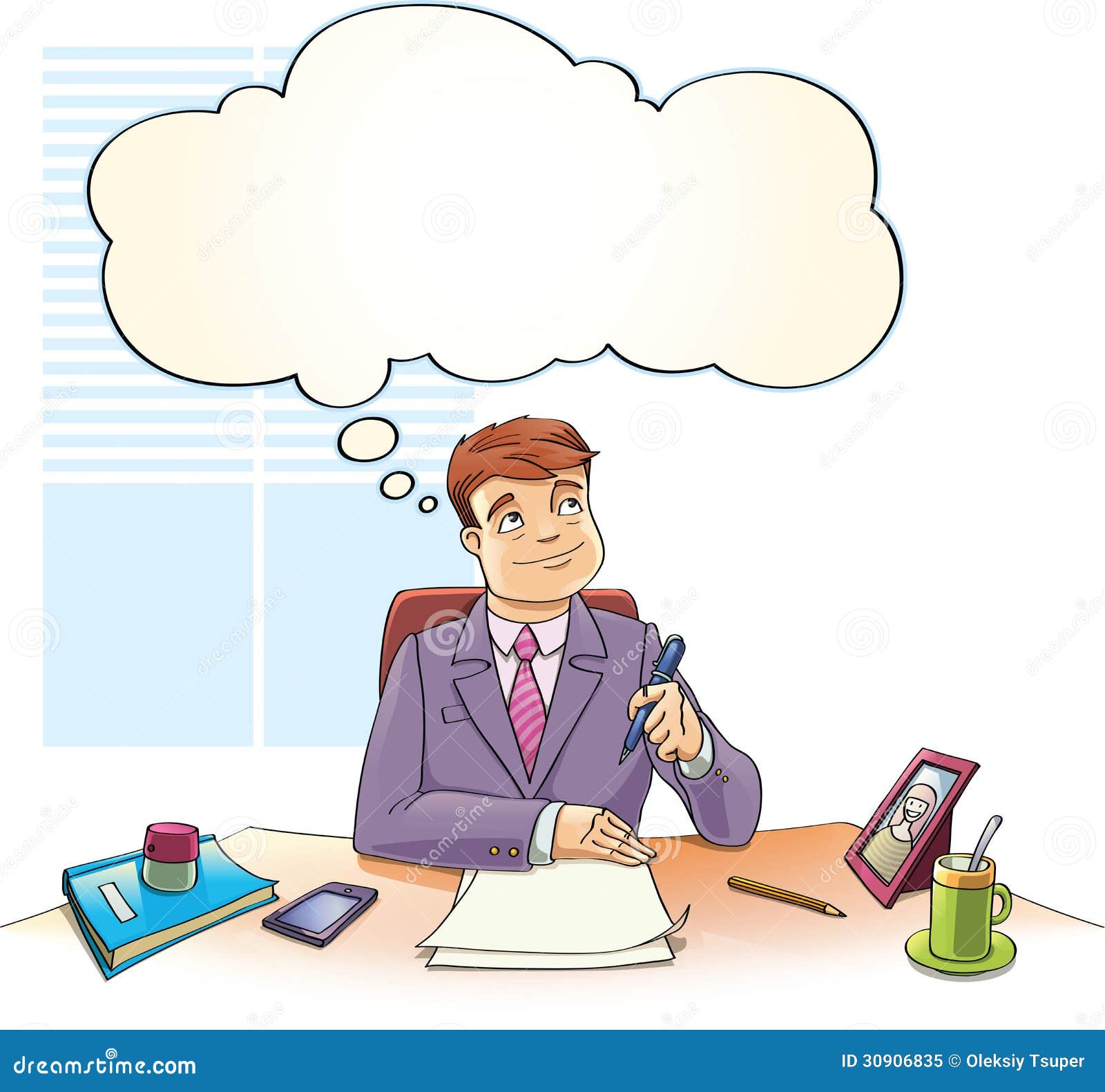 clipart of businessman thinking - photo #2