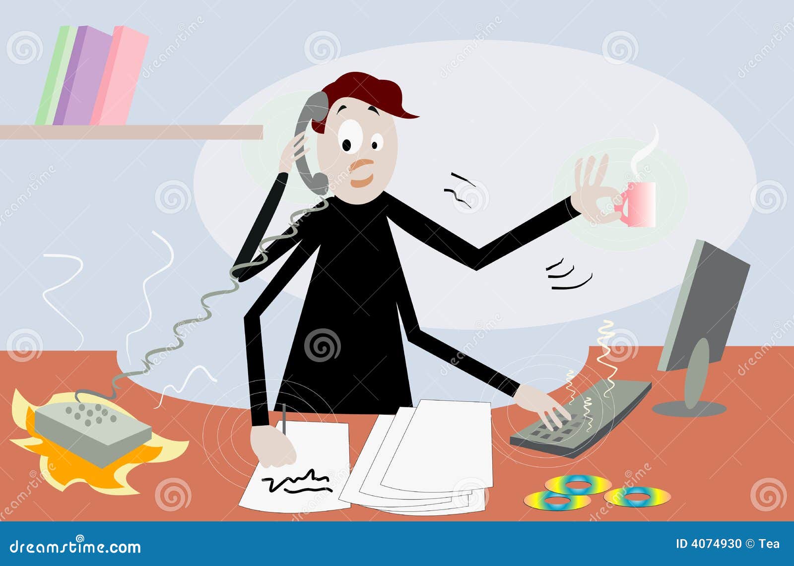 clipart busy office - photo #17