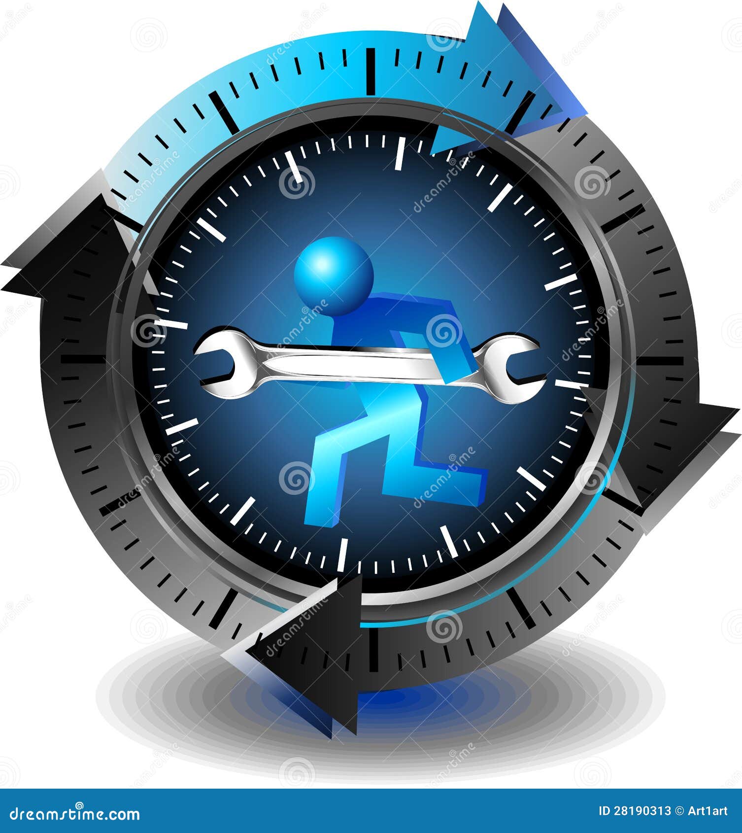 Button Tech Support Stock Photos