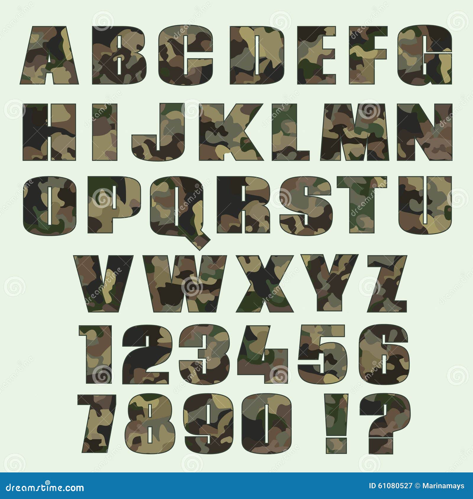 3d letters font