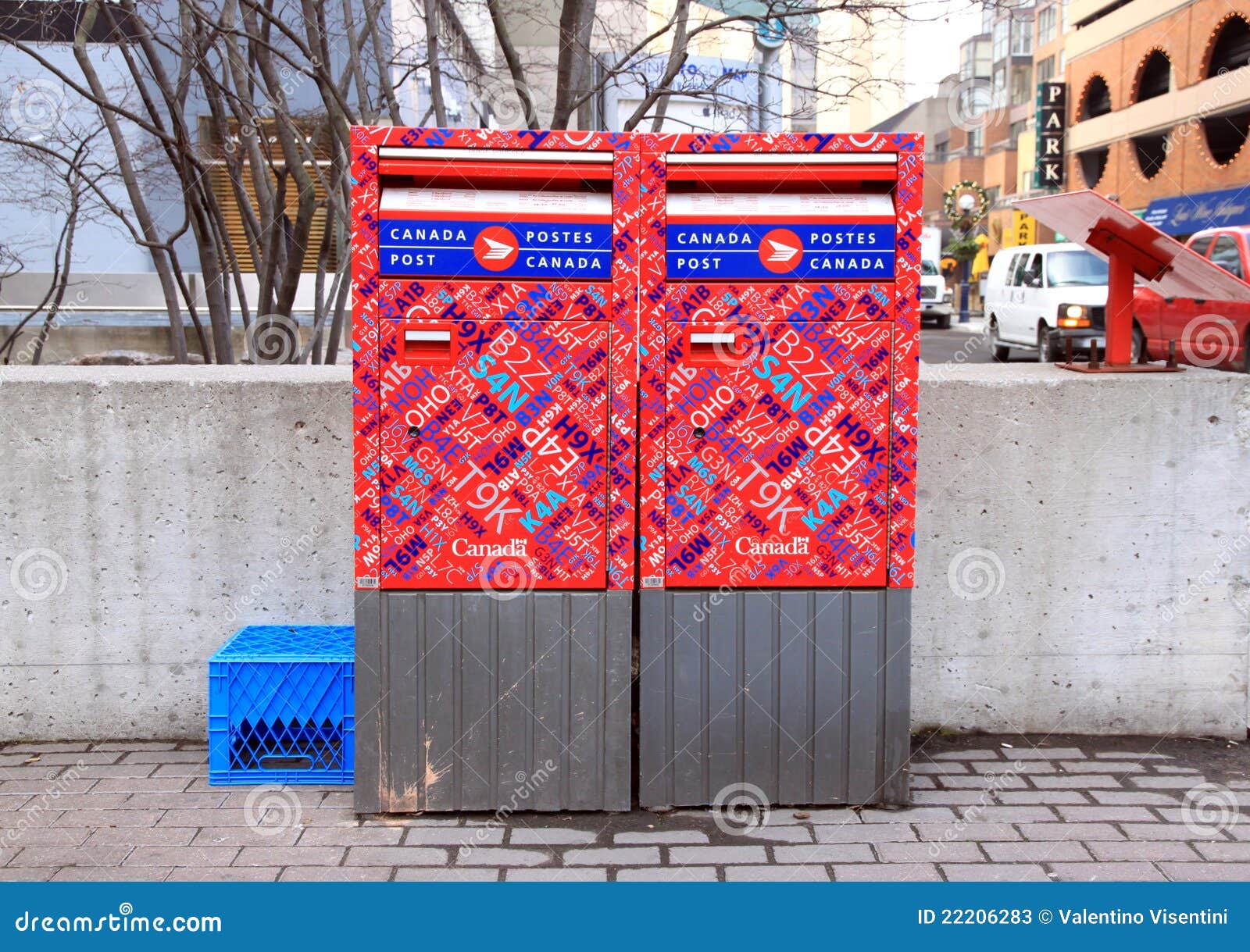 Canada Post Mailbox Editorial Stock Photo Image 22206283