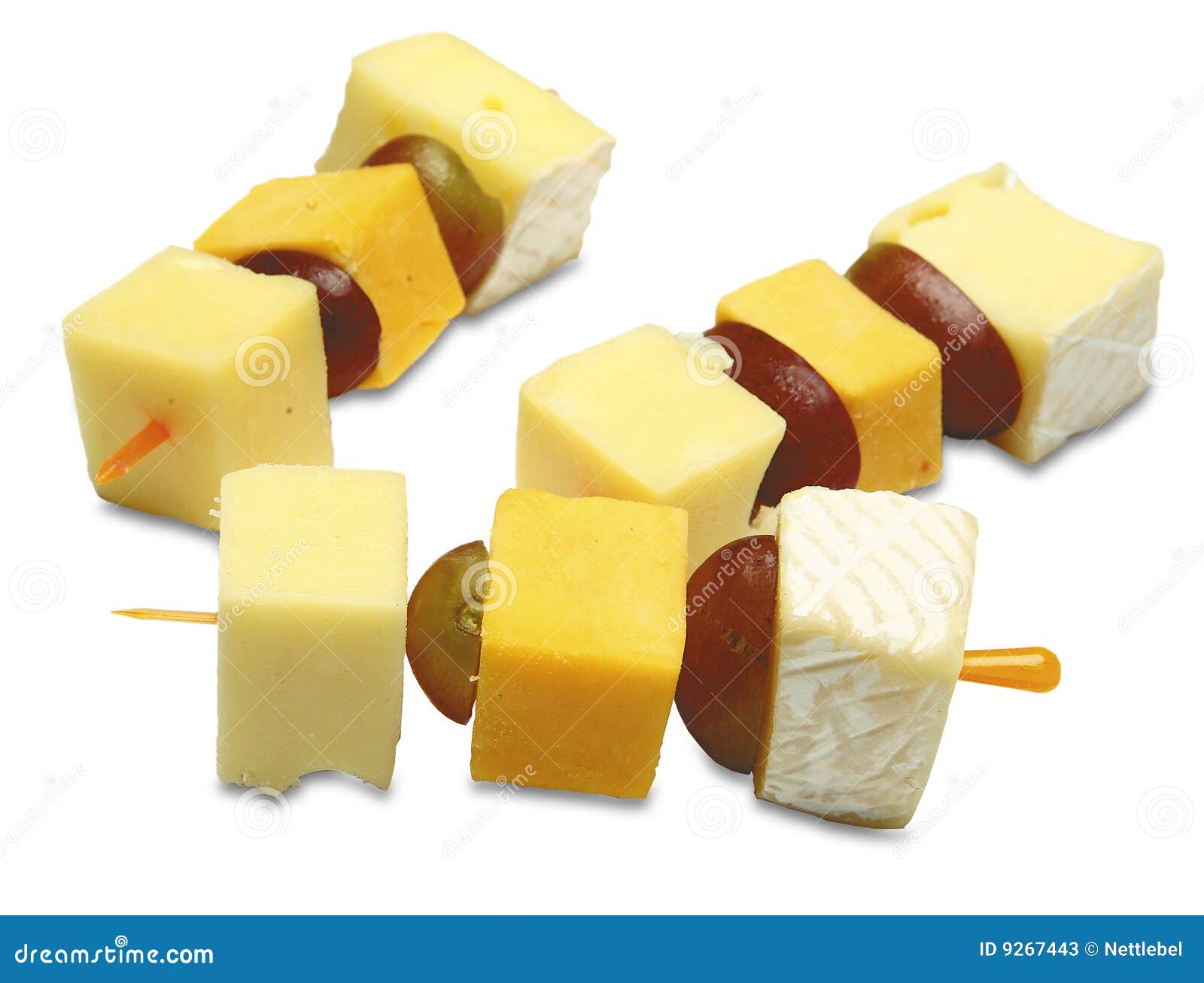 Canapes mit käse