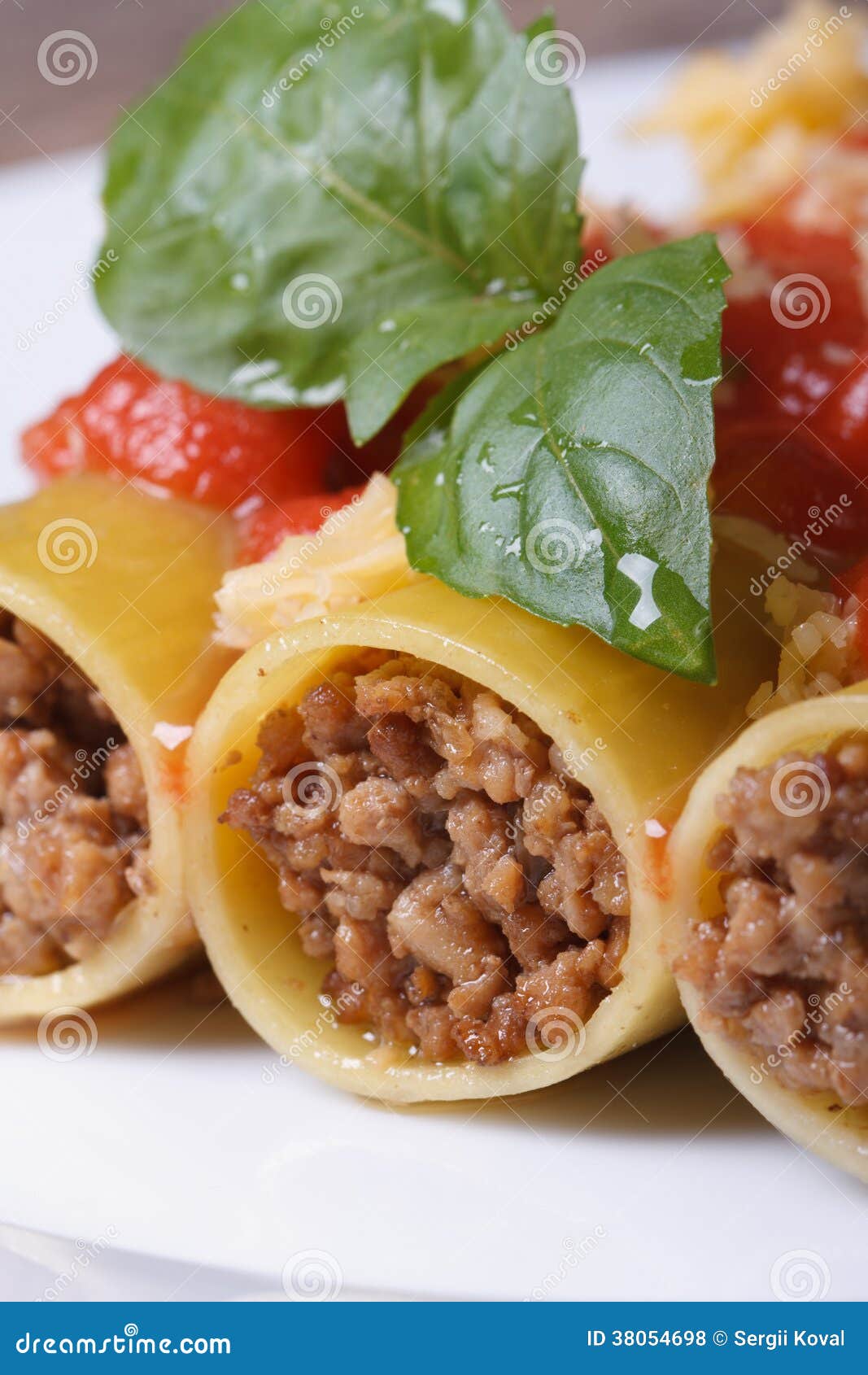 2019 year - Cannelloni with Basil Tomato Sauce 2019 year