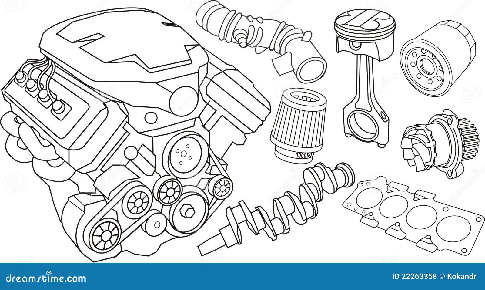 engine parts clipart - photo #10