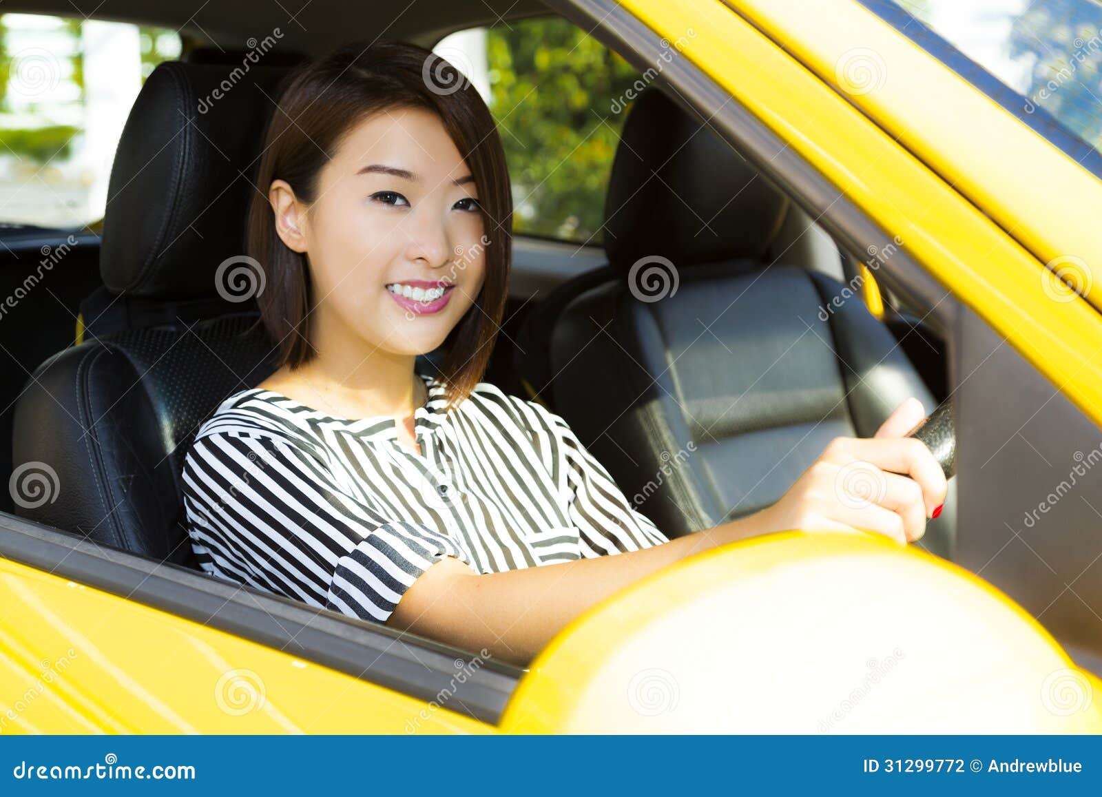 Asian Lady Driving 97
