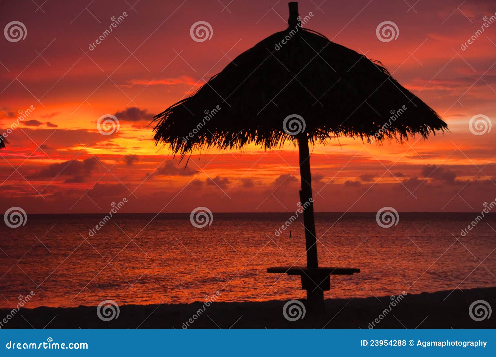 Caribbean Sunset Royalty Free Stock Photos - Image: 23954288