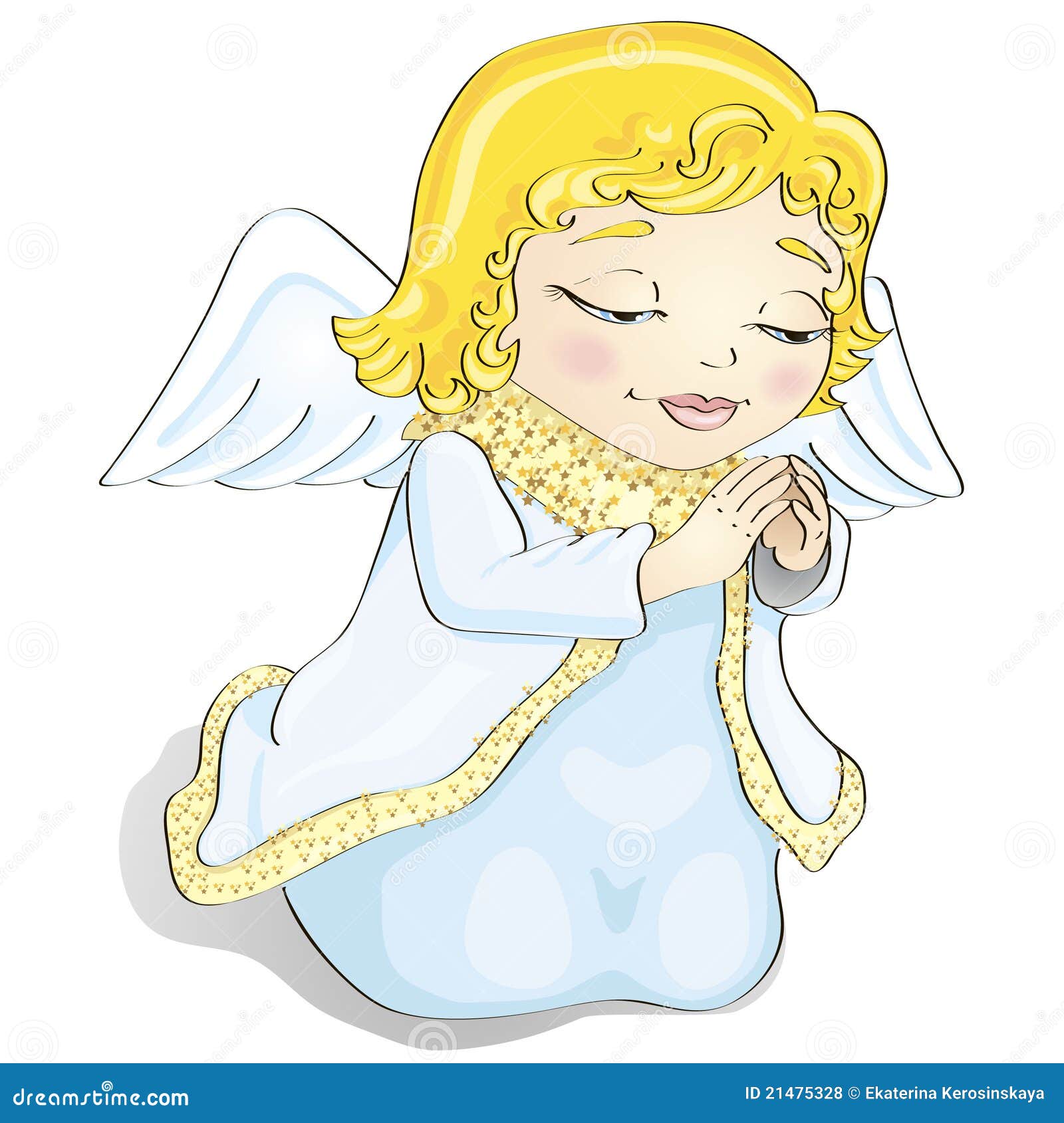 Cartoon Angel Royalty Free Stock Photos - Image: 21475328