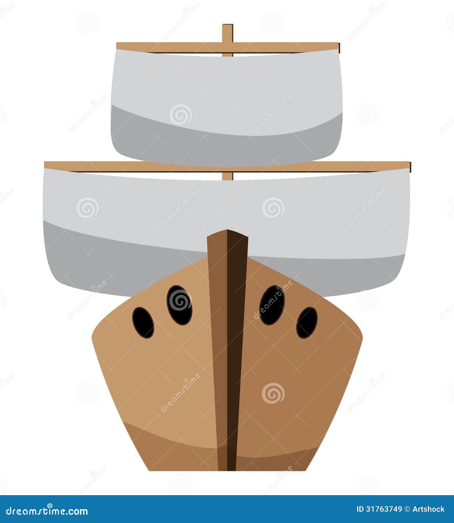 Cartoon Boat Royalty Free Stock Images - Image: 31763749