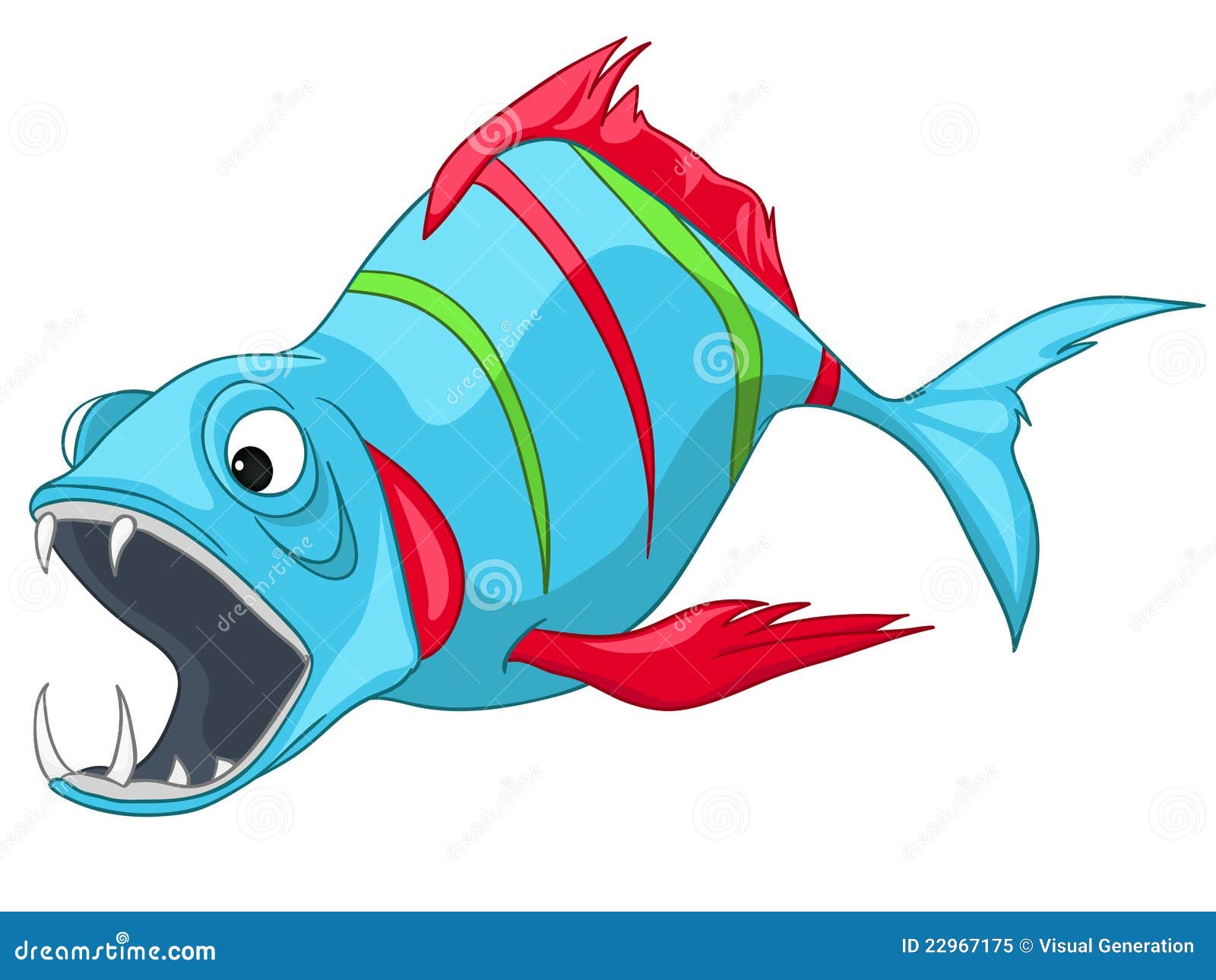 Cartoon Character Fish Royalty Free Stock Photo - Image: 22967175