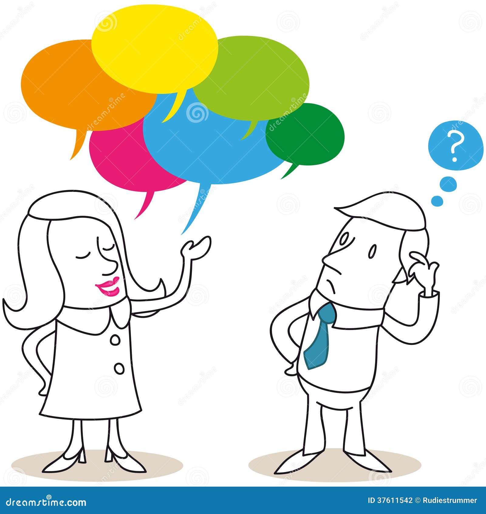 clipart man and woman talking - photo #25