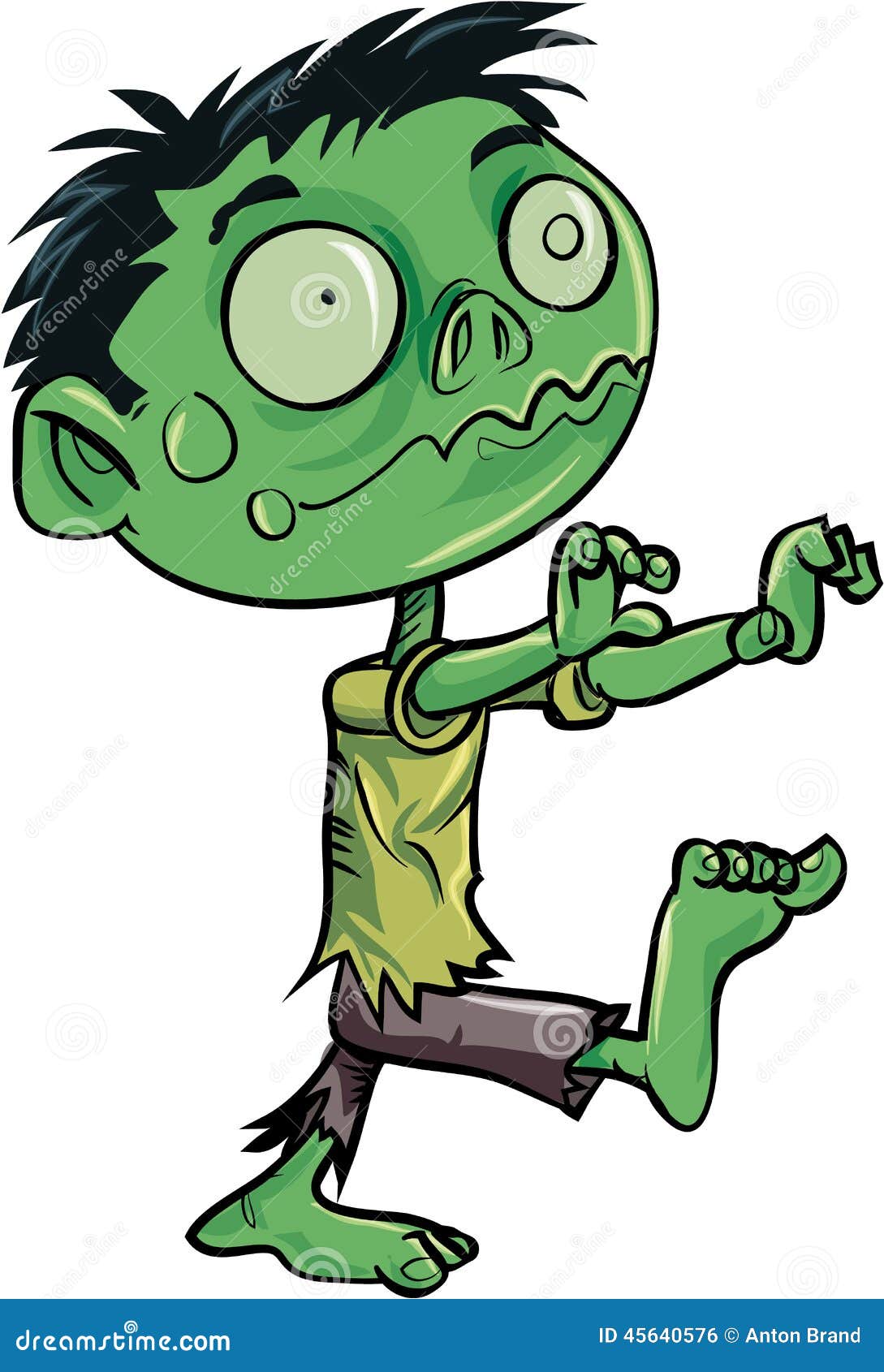 cute zombie clipart - photo #16