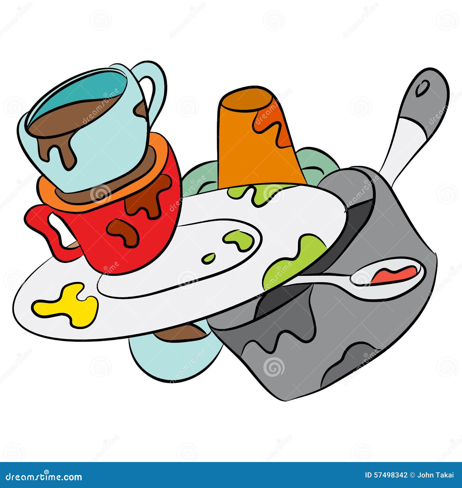 free clipart images dirty dishes - photo #12