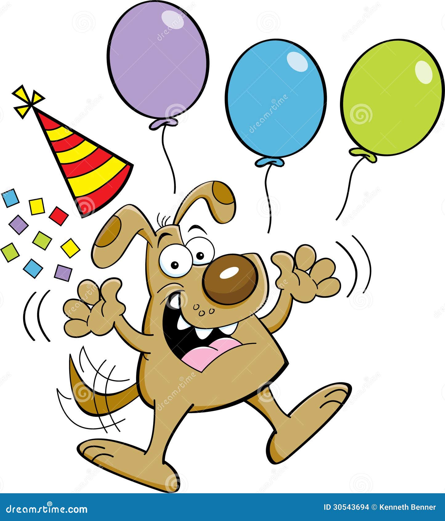 free birthday clipart with dogs - photo #41