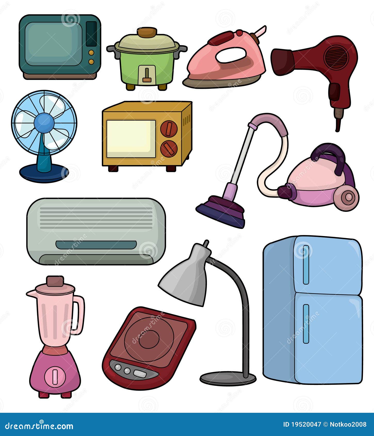 Cartoon Home Appliance Icon Royalty Free Stock Photography   Image  