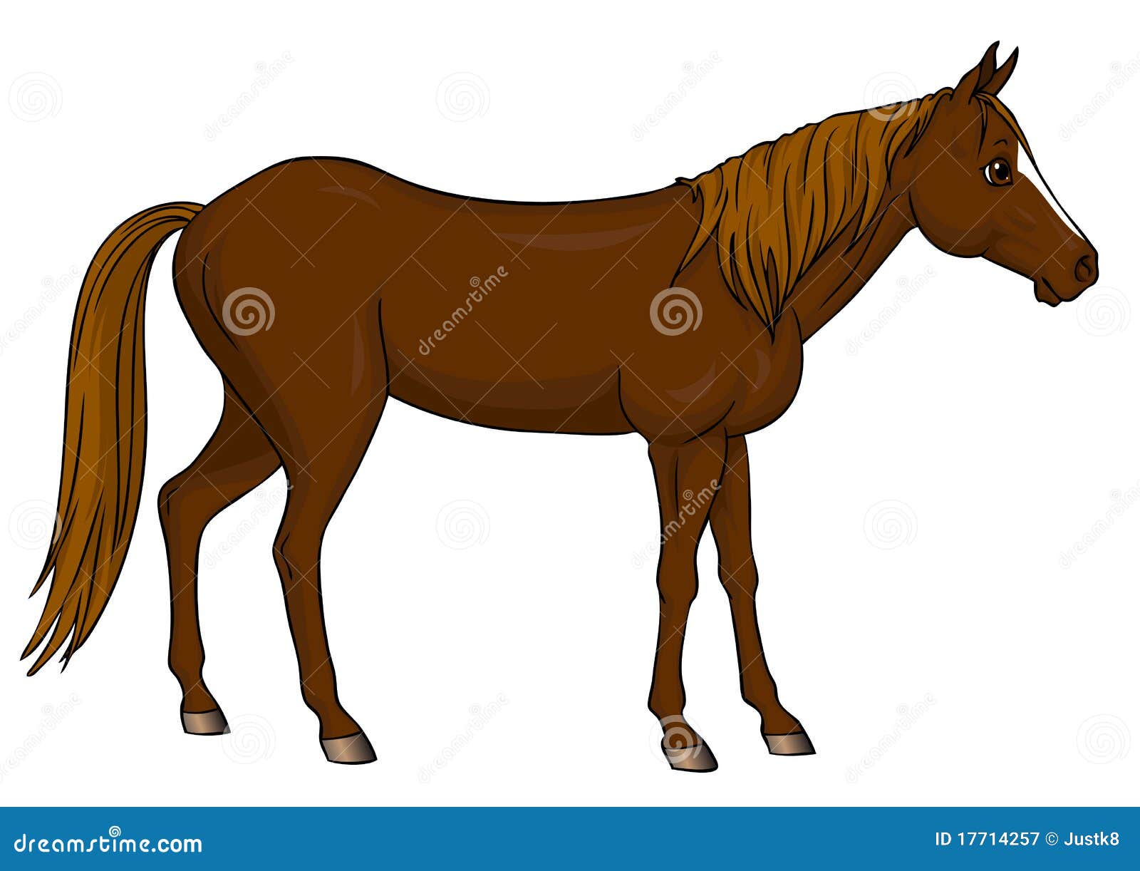 clipart of horse standing - photo #39