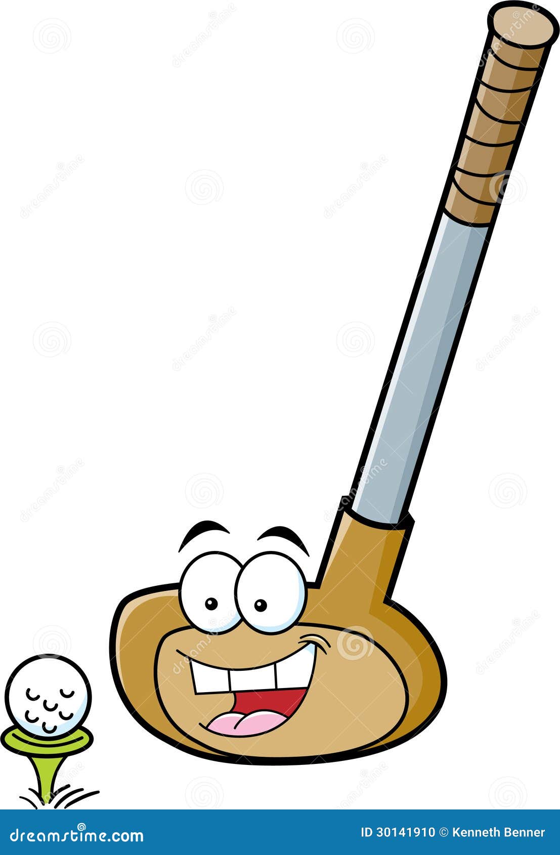 Cartoon Golf Club Stock Vector Illustration Of Leisure Cartoon Golf Club Stock Vector Illustration Of Leisure