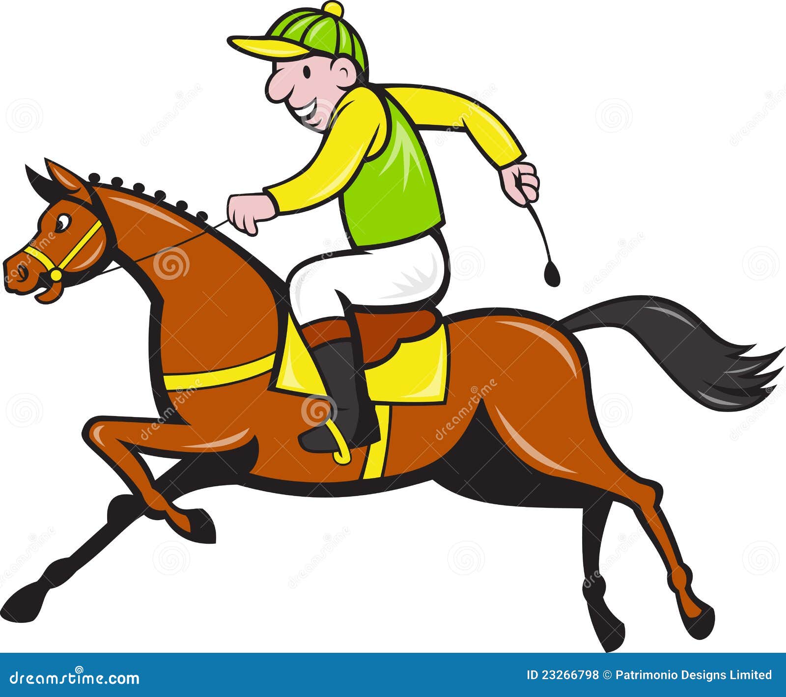 horse jockey clipart free - photo #32
