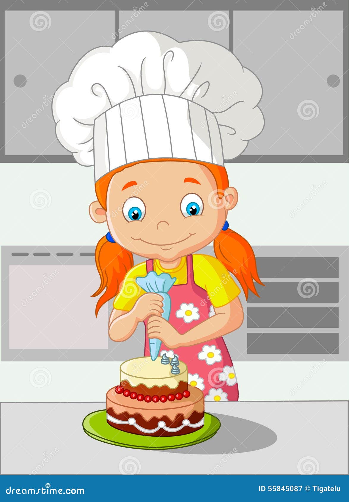 clipart girl cooking - photo #23