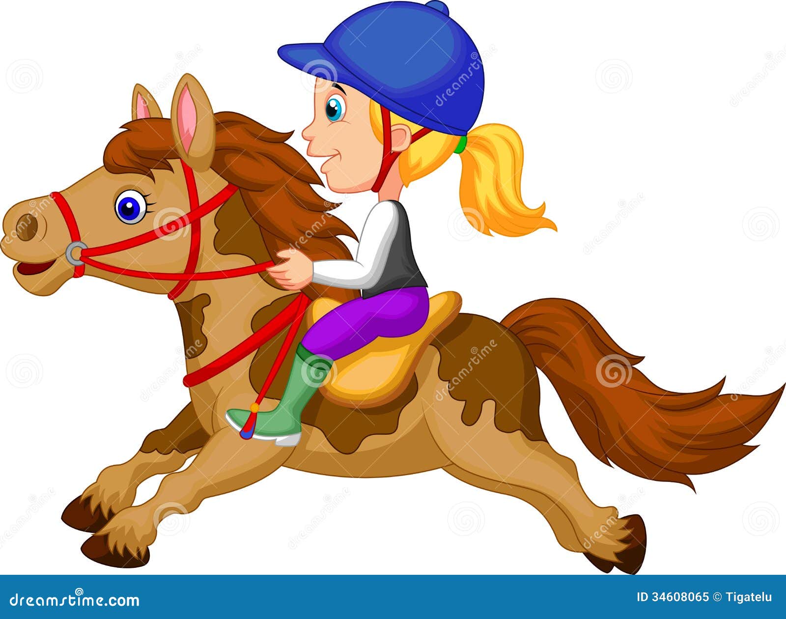 clip art girl riding horse - photo #8