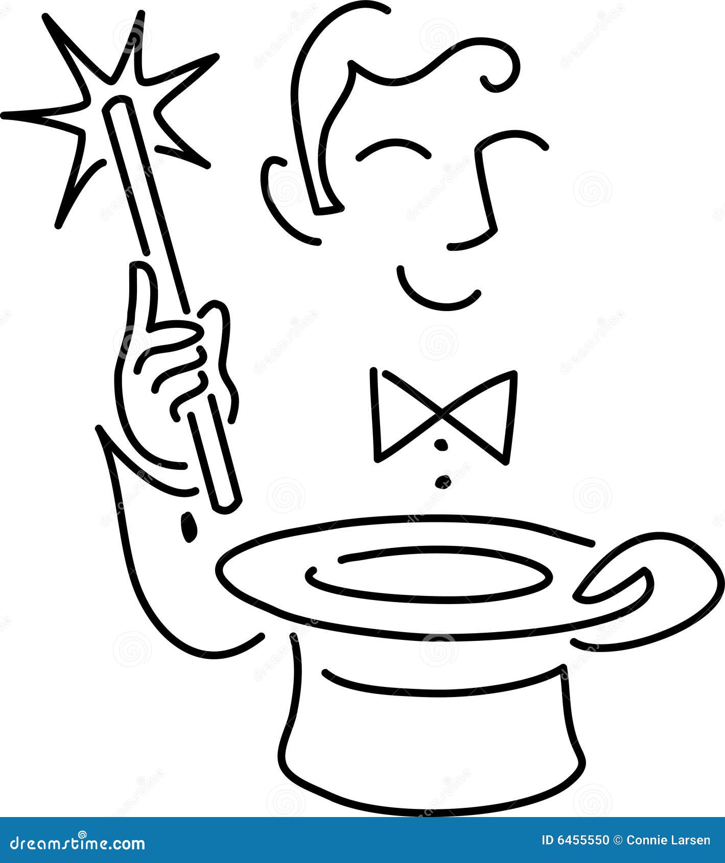 magic hat coloring pages - photo #26