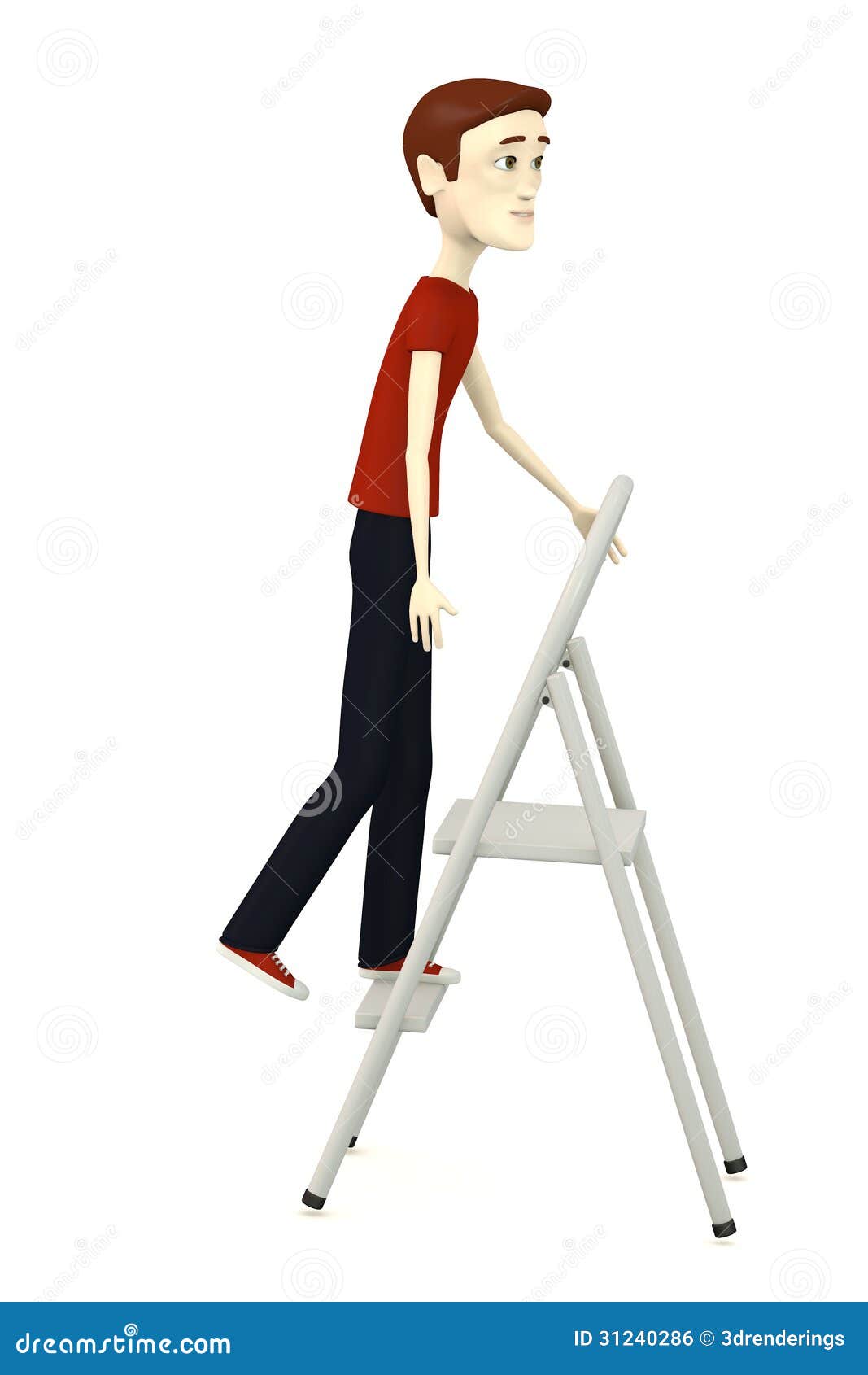clipart man on ladder - photo #30