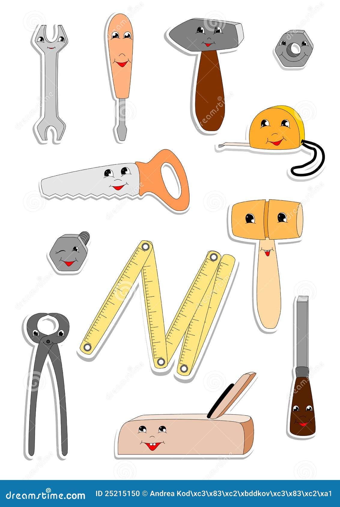 Cartoon Tools Stock Photo - Image: 25215150