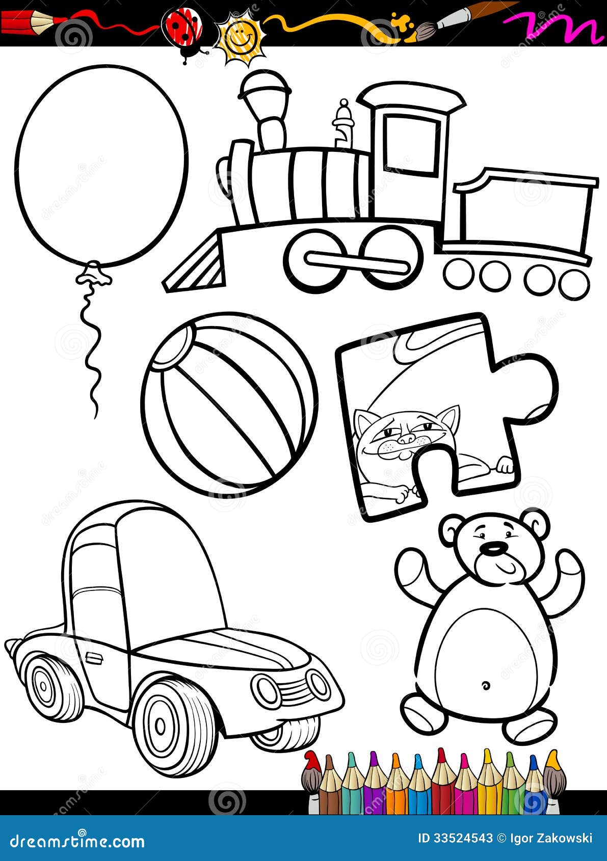 objects coloring pages - photo #13