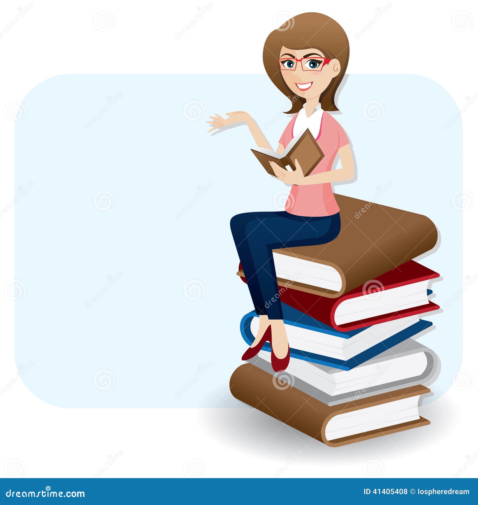 clipart woman reading book - photo #22