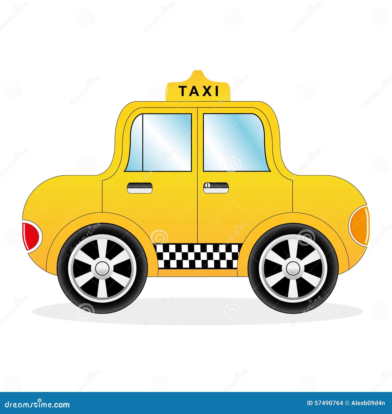 yellow taxi clipart - photo #46