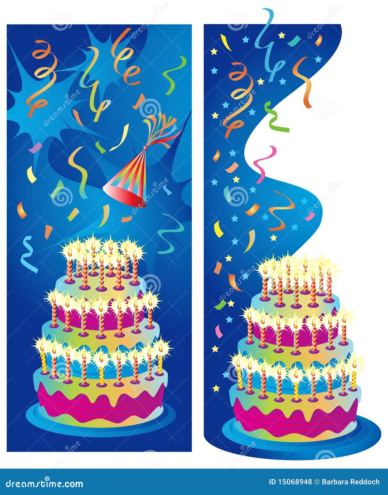 Celebration Party Banners Royalty Free Stock Photos - Image: 15068948