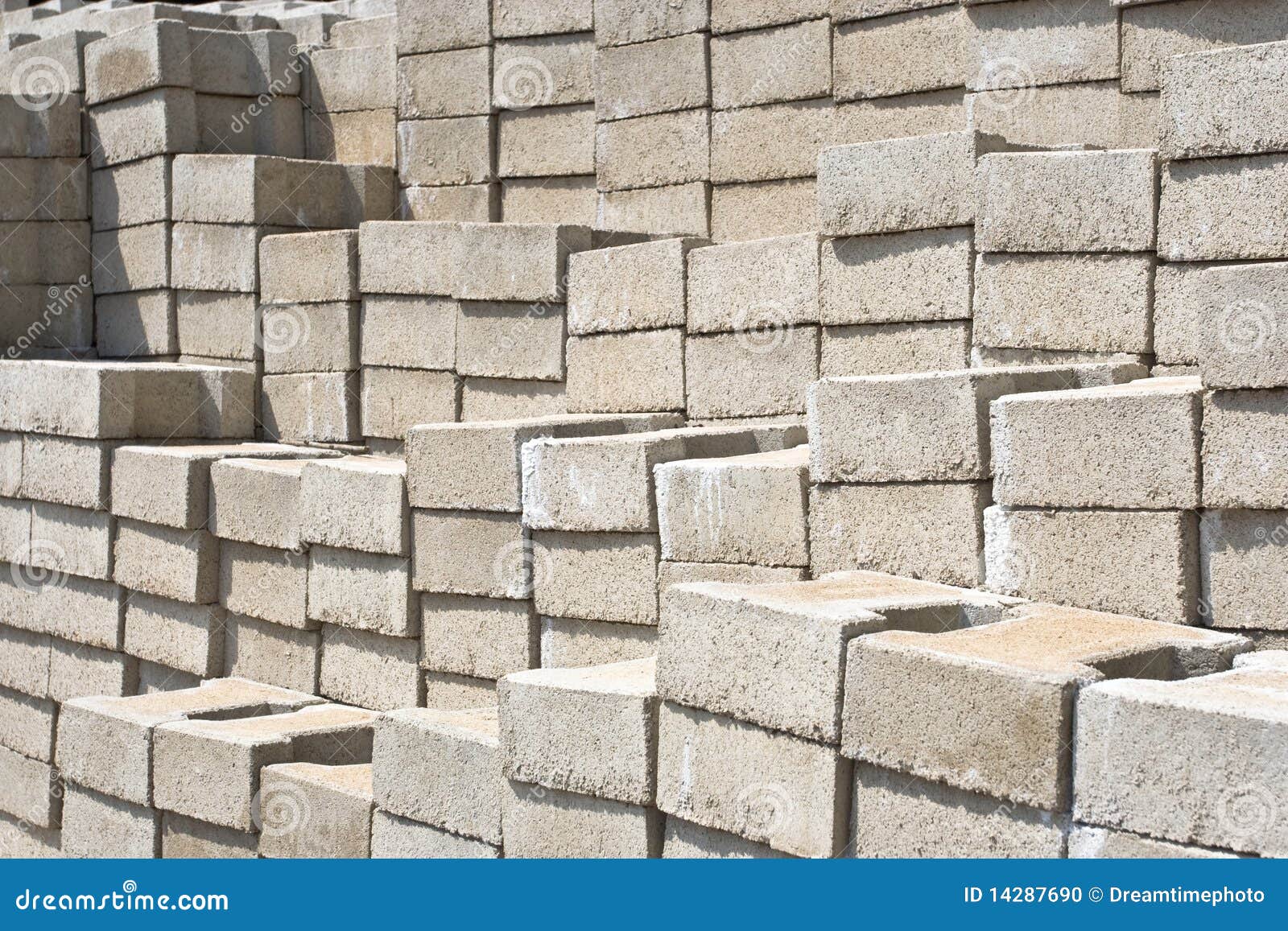 Cement Block Stock Photo - Image: 14287690