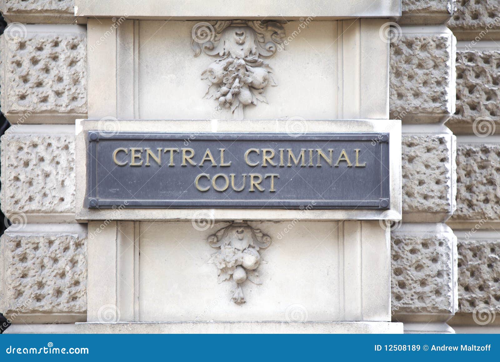 Central Criminal Court Royalty Free Stock Images - Image: 12508189