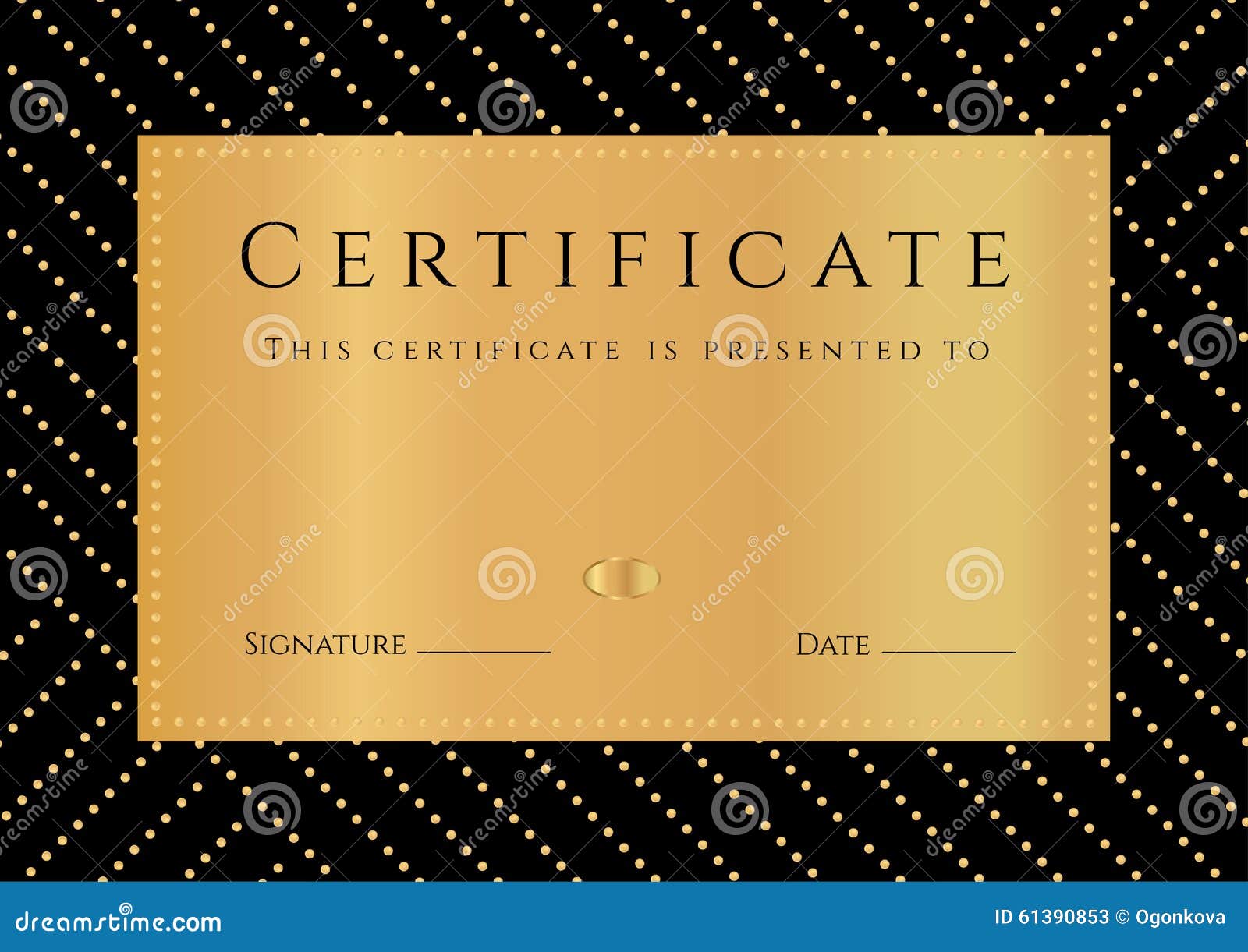 black certificate