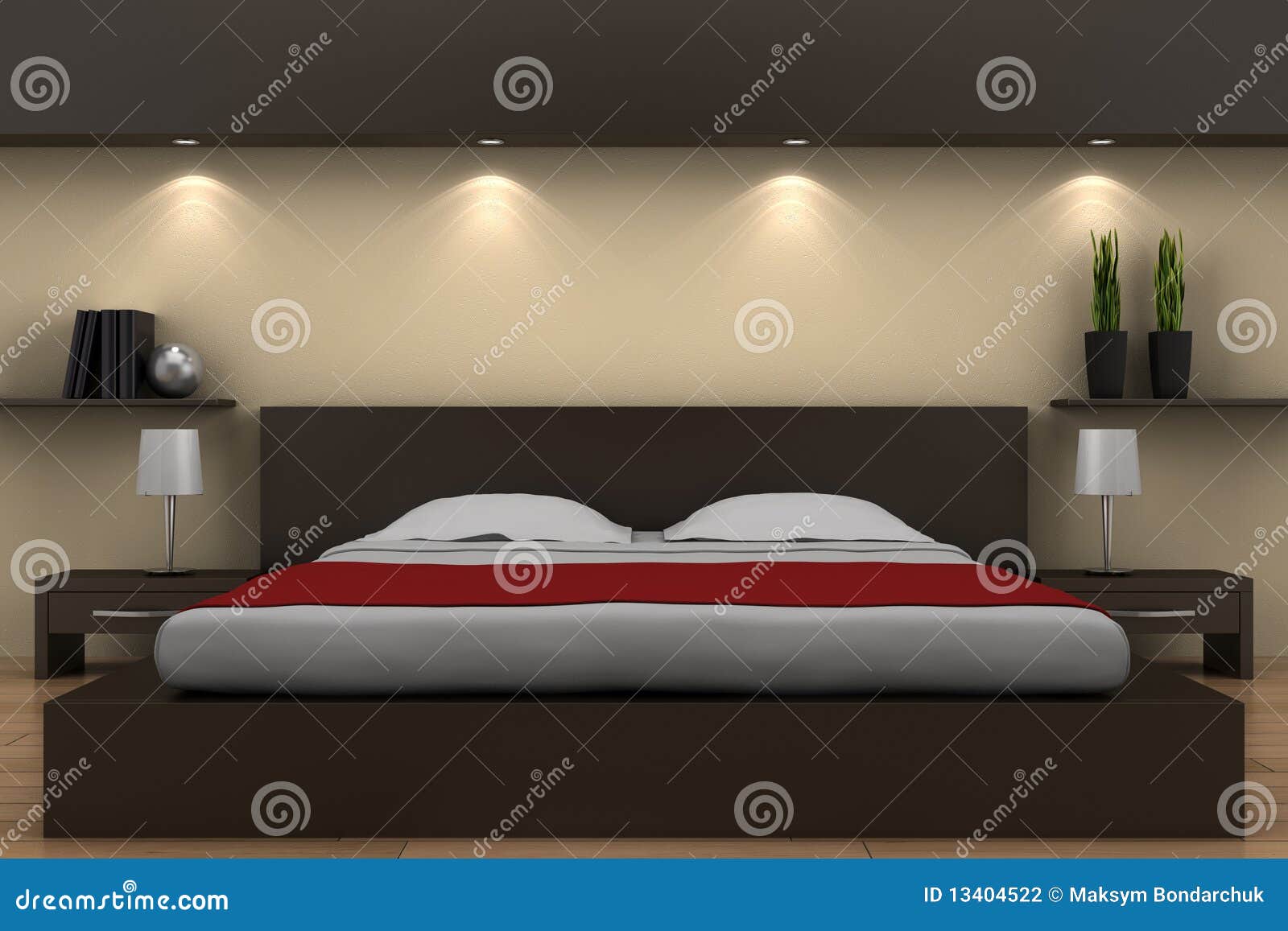 Chambre a coucher brun beige – lombards