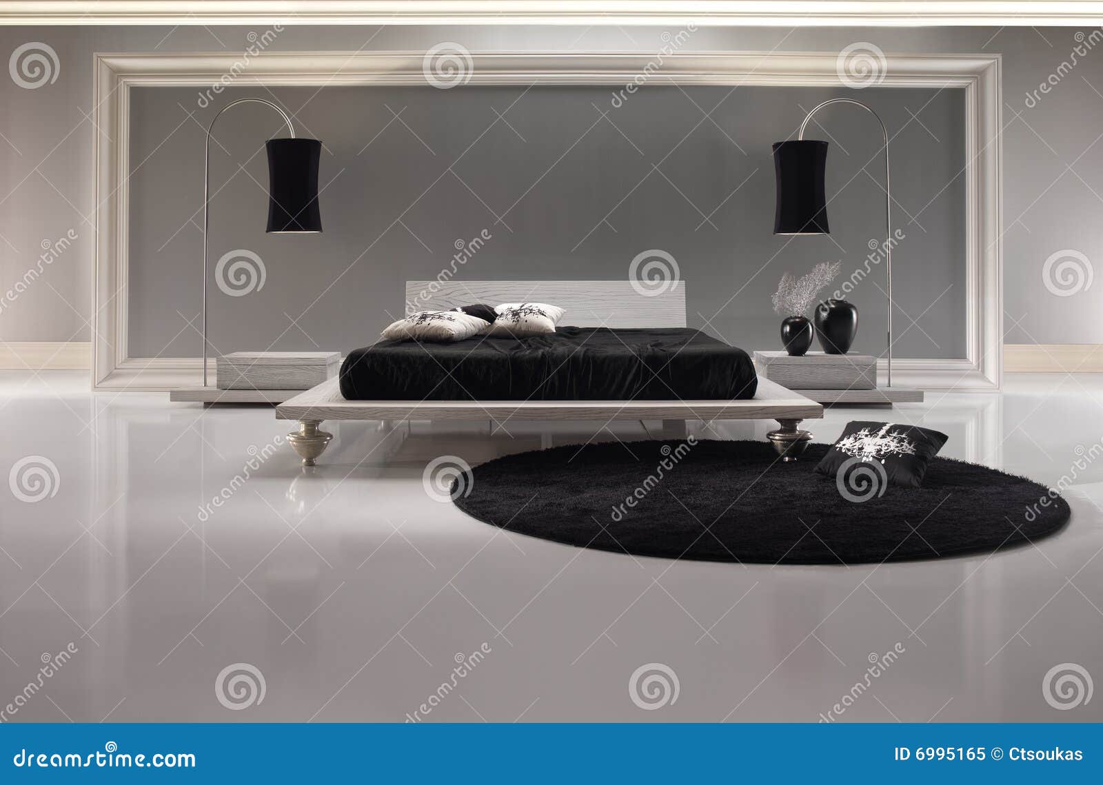 Chambre blanche et noir – lombards