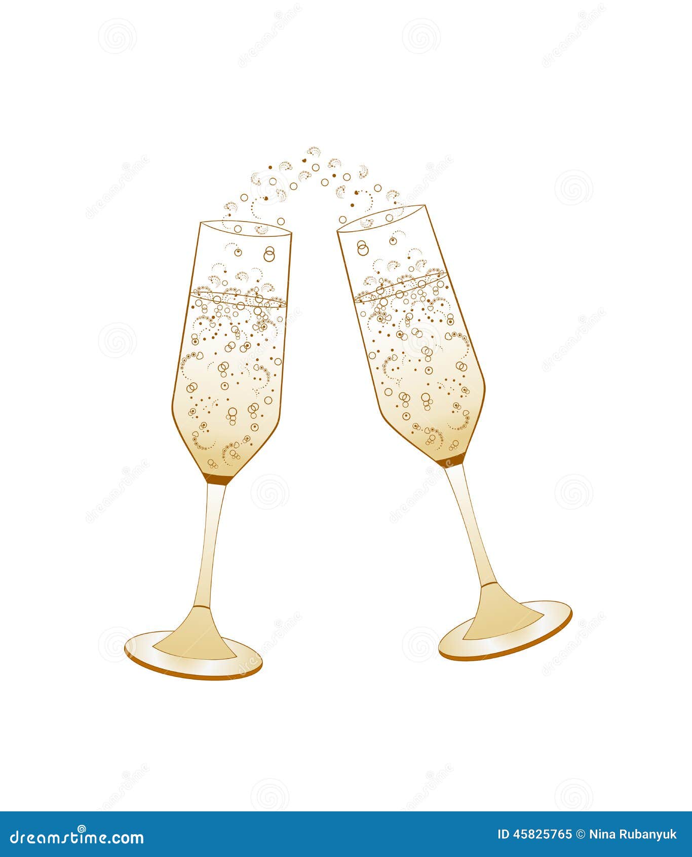 Antique Prosecco Glasses Antique Prosecco Glasses