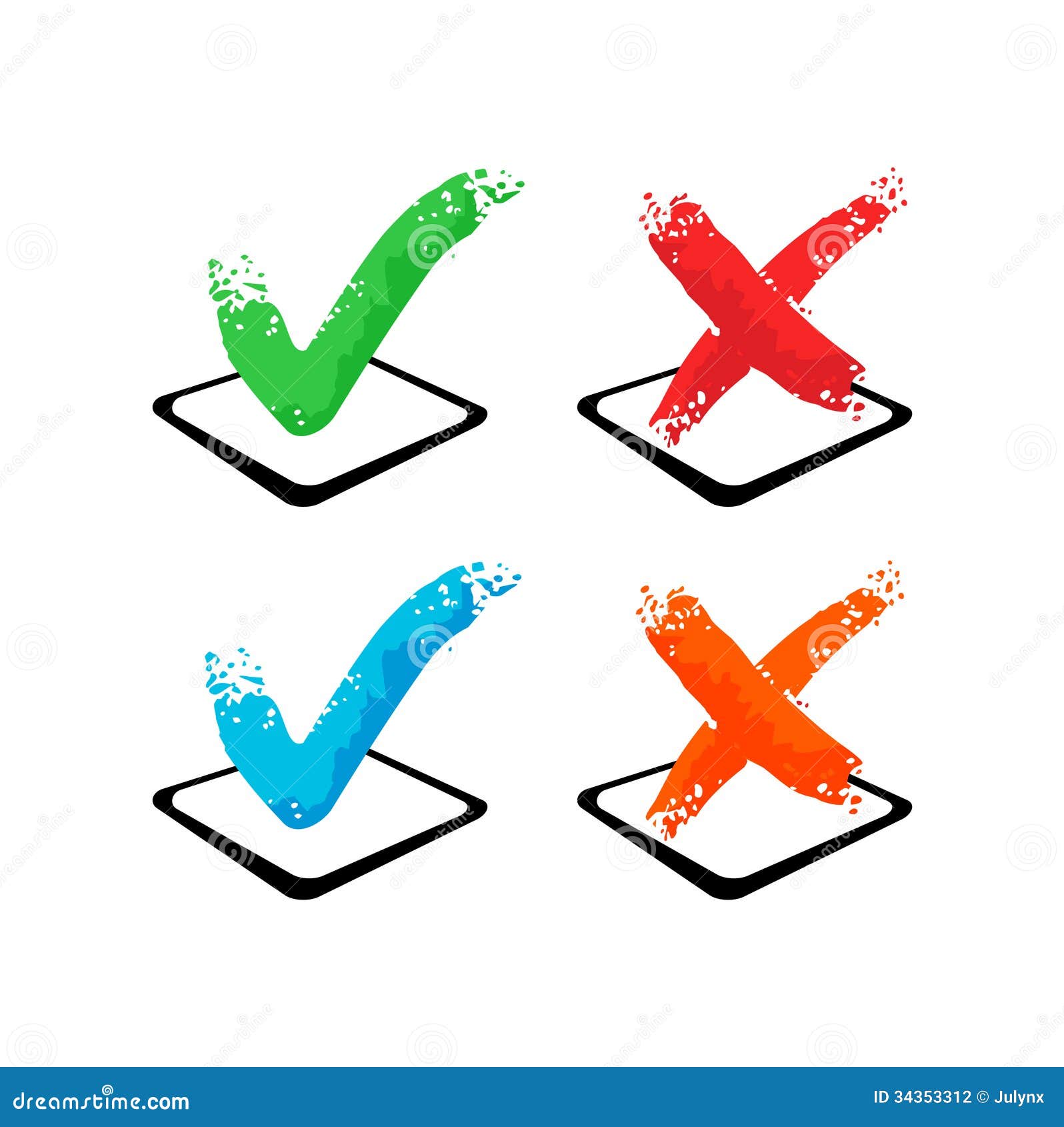 clipart voting check mark - photo #49