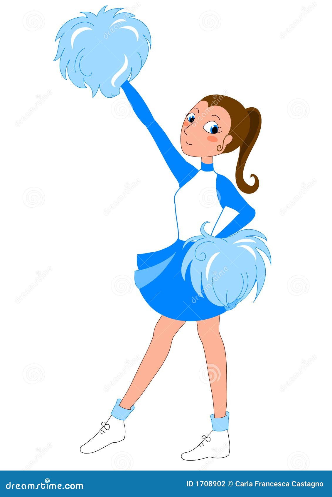 free cheerleader graphics clip art - photo #30