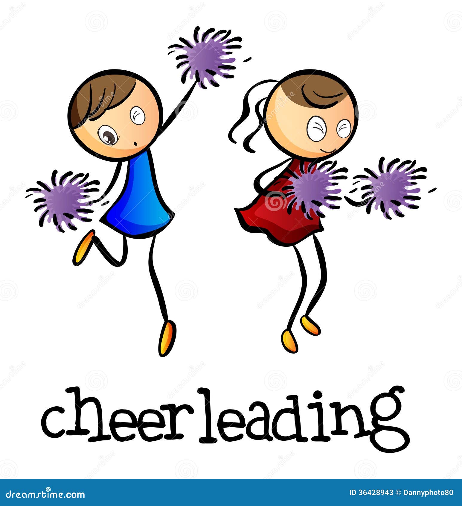 free animated clipart of cheerleaders - photo #9